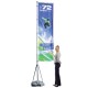Flag Pole Banner with Double Sided Printed Flag Mondo 13 ft Tall Flag Pole Banner with Double Sided Printed Flag Mondo 13 ft Tall