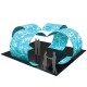 Tradeshow Meeting Room with Printed Graphic Print Flower 28ft Tradeshow Meeting Room with Printed Graphic Print Flower 28ft