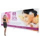 EZ Tube Display 20ft Wide Backdrop with Fabric Graphics EZ Tube Display 20ft Wide Backdrop with Fabric Graphics