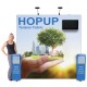 Popup Display Kit 01 with Stretch Graphic and Accessories Hopup 8 ft