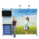 Popup Display 10ft Booth with Stretch Graphic and Media Shelf Kit 3