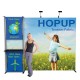 Popup Display 10ft Booth with Stretch Banner and Graphic Accent Kit 4 Popup Display 10ft Booth with Stretch Banner and Graphic Accent Kit 4