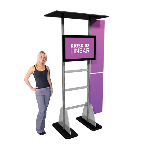 Trade Show Kiosk Monitor Kit 3 Anything Display