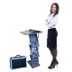 Literature Rack Table Top Catalog Holder Mesa 3 Pocket Display Literature Rack Table Top Catalog Holder Mesa 3 Pocket Display