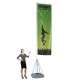 Flag Banner Single Sided Telescopic Flagpole Mondo 17 ft Tall Flag Flag Banner Single Sided Telescopic Flagpole Mondo 17 ft Tall Flag