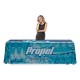 Tradeshow Table Throw 8ft Open Back Table Cover Printed Full Color Tradeshow Table Throw 8ft Open Back Table Cover Printed Full Color