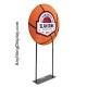 EZ Extend Circle Banner Stand 3ft Round With Front Fabric Graphic EZ Extend Circle Banner Stand 3ft Round With Front Fabric Graphic