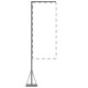 Flagpole Mondo 23 ft Telescopic Stand and Base Only Flagpole Mondo 23 ft Telescopic Stand and Base Only