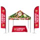 One Choice Showcase Kit 1: 2 Feather flags - 6ft table throw - Casita Tent One Choice Showcase Kit 1: 2 Feather flags - 6ft table throw - Casita Tent